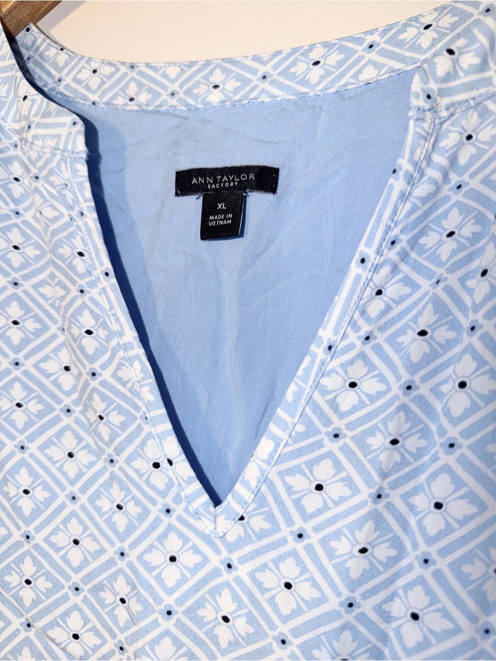 Ann Taylor Light Blue Midi Dress - XL - Picture 5 of 7
